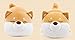 MathewArt Cute Shiba Inu Dog Throw Pillow Animal Pillows Plush Toy (Dog1, 12 Inch)