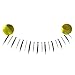 TONGKUN Hot Lady Girl Charming Lower Bottom False Eyelashes Handmade Under Fake Eye Lashes Clear Strip Band (30 Pairs)