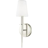 Livex Lighting 41692-35 Ada Wall Sconce, Polished Nickel