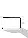 Stor-All Solutions Misco PNC37RT/8 Rectangle Press N Click Food Container, 4.7 Cup, Clear/Grey Trim