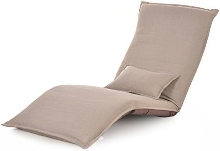 Lazy sofa tatami folding bed loungers computer chair recliner-C