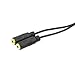 Onvian 6.35mm Male to Dual 3.5mm Female 3 Pole TRS Audio Adapter Convertor Y Splitter Cable