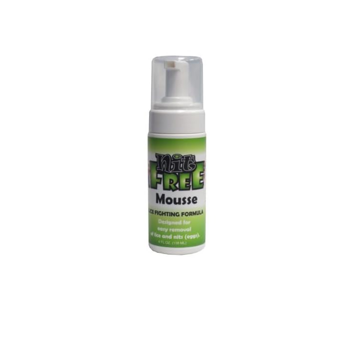 Nit Free Lice and Nit Eliminating Mousse and Nit Glue Dissolver (8-Ounce)