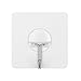 Anwenk Wall Hooks Adhesive Wall Hanging Hooks Stick On Hooks Ceiling Hanger Damage Free Hanging, Reusable Waterproof OilProof for Home, Bathroom, Kitchen, Refrigerator Door, Keys