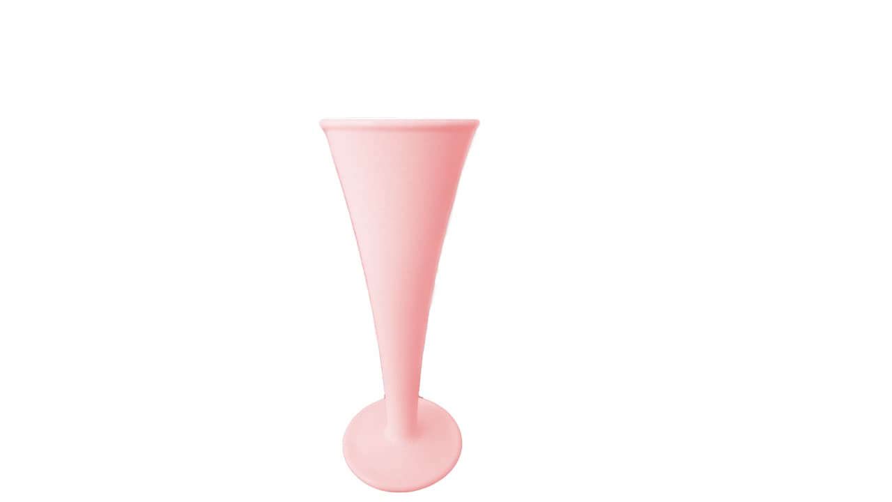 ADS Medi Care Pinard Fetoscope, Plastic Traditional Acoustic Fetal Stethoscope for Midwives, Prenatal Fetal Heart Monitor, Safe & Lightweight, For Pregnancy Check-Ups & Home Use, Pack of 1 (Tea Pink) โ image 1