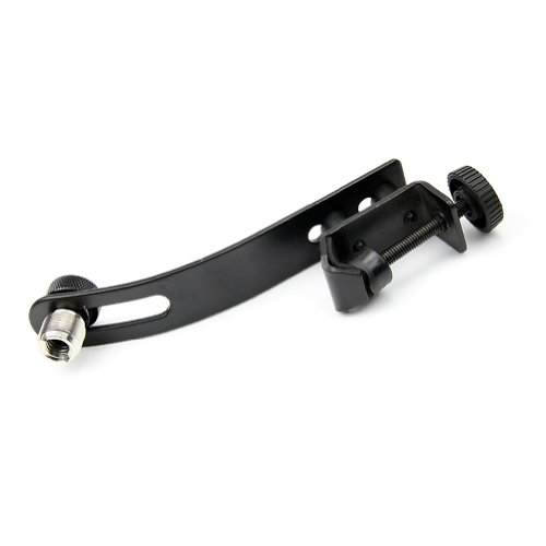Estone Drum Mic Set Kit Clamp Shockproof Clip Rim Mount Holder Universal Metal C-style