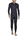 Hotouch Men’s Long Thermal Union Suit Button Down Pajamas S-XXLthumb 1