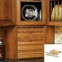 30" Wide Tambour Door Kit - Cherry