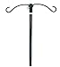 Stokes Select Metal Double Hanger with 16-Inch Pole Extender for Bird Feeders