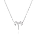 Cyberny Aries Necklace for Women, 18
