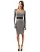PattyBoutik Women's Square Neck Long Sleeve Sweater Dress