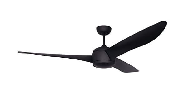 Beacon Lighting Lucci Air Nordic 142cm Ceiling Fan Only In Black