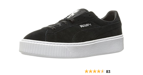 black puma shoes platform