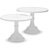 Mosser Glass 12" Milk Glass Cake Plate/stand
