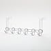 OXO Good Grips Over-the-Door Hook Rack,Stainless,