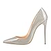 VOCOSI Women's Zsie High Heels,Pointed toe Patent Pumps Shoes Print Heels 4.7 inches Dress Shoes US 5.5-15