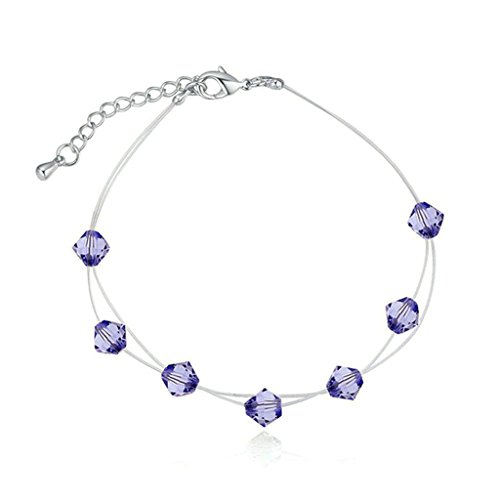 Aooaz Silver Plated Bracelet For Women Purple Extender Bracelet Two
Chain Bangle Bracelet Wedding Aooaz Silver Plated Bracelet For Women Purple Extender Bracelet Two
Chain Bangle Bracelet Wedding