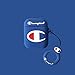 Ultra Thick Soft Silicone C Logo Case with Strap for Apple Airpods 1 2 Wireless Earbuds Blue White Red Fashion Brand Design Street Snap Sports Luxury Designer Hot Boys Men Boyfriend Guys