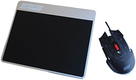 Precision LED Macro Professional Gaming Variable DPI Mouse and Metal Mouse Pad Combo - Gamer Intense Elite