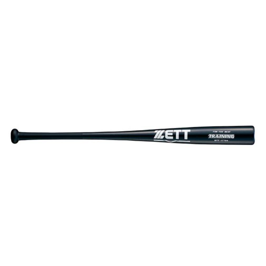 ZETT(ゼット) 野球 木製 トレーニング バット 実打撃可能 84cm ブラック(1900) BTT17784商品画像