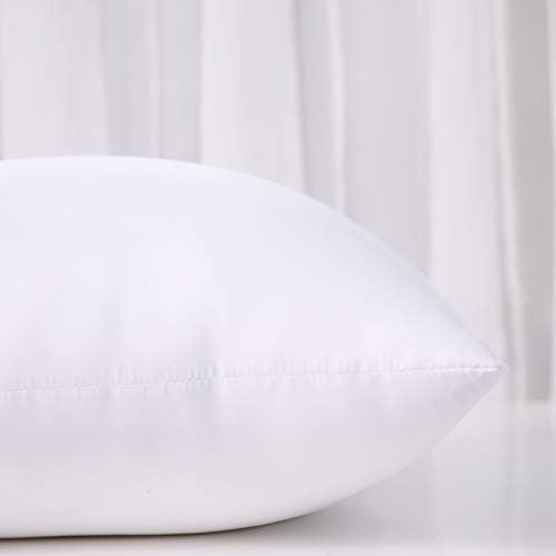 Acanva Throw Pillow Inserts Soft Couch Stuffer Hypoallergenic Polyester Square Form Washable