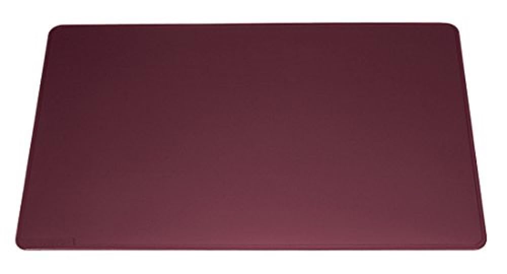 Durable Desk Mat with ContouRed Edges in Red | 65 x 50 cm | Pack of 1 | ComforTable To Use | Ideal for Offices, Meeting Rooms, Home Office, etc.