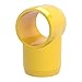 FORMUFIT F001STE-YE-4 Slip Tee PVC Fitting, Furniture Grade, 1