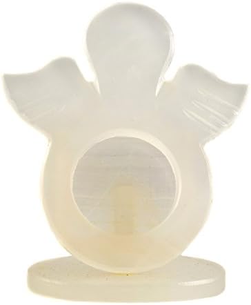 White Onyx Angel Handmade Picture Frame, 6"