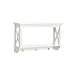 RiverRidge X-Frame Bath Collection Hooks Wall Shelf, White