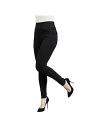 Leggings elásticos de cintura alta para dama, dos colores, de S a 6XL, 9 tamaños con bolsillos