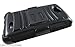For LG Realm LS620 (Boost Mobile) Rugged Armor Hybrid Hard Case Cover+Belt Clip Holster – Black & Black NEW [In CellCostumes Retail Packaging]