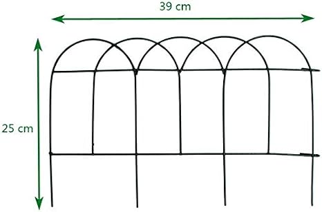 GJNVBDZSF Paneles para cercas de jardín: Bordes de césped con ...