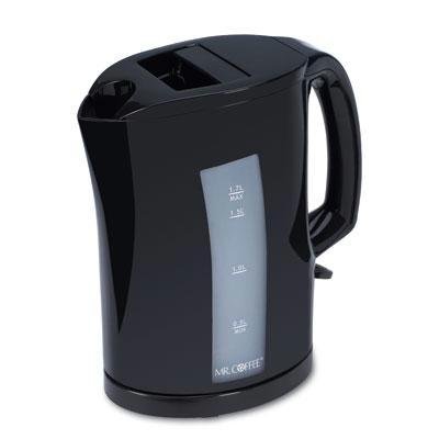 Click Here to See More Images Mr. Coffee Electric Kettle 28-BVMCEK13, 17 L, Black