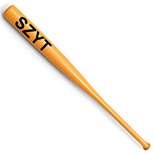 SZYT 25 inch Wood Baseball Bat SelfDefense Softball Bat Home Defense