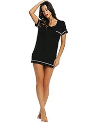 Cherrydew Ladies Short Nightshirts Sleepshirts