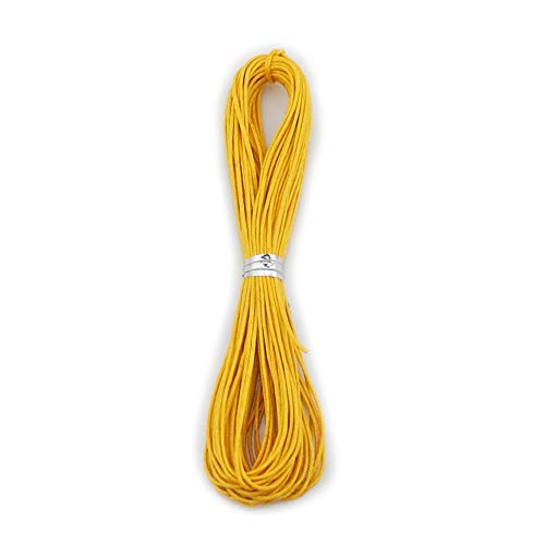 Inspirelle 20-Color 1.0mm Jewelry Making Beading Crafting Macramé Waxed Cotton Cord Thread, 10 Yards Each Color - Thumbnail 2