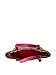 Coach 12cm Signature Zip Top Tote (Khaki & Cranberry)