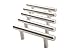 (25 Pack) TrueKnob 3.75 inch Solid Stainless Steel Cabinet Pull Hardware | Brushed Satin Nickel Finish | 3 3/4