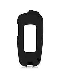 Funda kwmobile para Garmin inReach Explorer - Cubierta protectora de silicona suave para el sistema de navegación con auricular del GPS - Negro