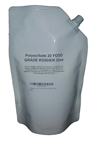 Polysorbate 20 FOOD GRADE KOSHER 32oz