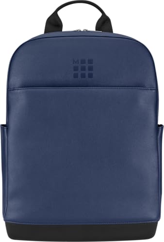 Moleskine PRO Backpack, Classic Collection, Professional Backpack Compatible With Laptop, iPad, Notebook Up To 14, 30 x 41 x 12 cm, Colour Sapphire Blue
