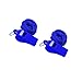 Golvery Coaches Referee Whistle with Lanyard, Blue Plastic Whistles for School Sports, Soccer, Football, Basketball and Lifeguard, Survival Emergency Dog Training (Blue-2pcs)