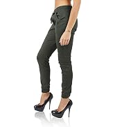Red Fox Women's Twill Jogger Pants 