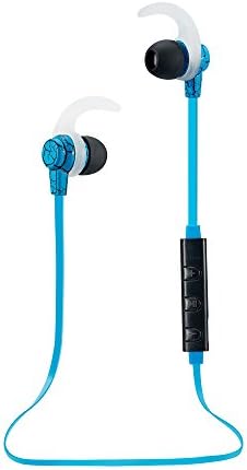 Sport Headphones UBYMI BT9 Stereo Wireless Earphones for Running with Mic Bluetooth 4.1,IPX4 Sweatproof, Secure Ear Hooks Design (Blue)