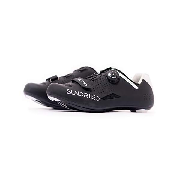 Sundried Mens Pro Road Bike Shoes use with Cleats MTB, Spin Cycle, Indoor Riding Road Cycling