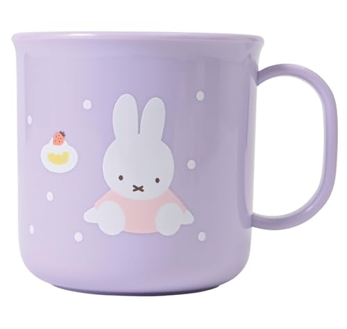 クツワ(Kutsuwa) ミッフィー(miffy) キッズランチ プラコップ W7.2×D7.2×H7.2cm 200ml ミッフィーとスイーツシリーズ MF970 日本製