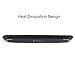 mobfun 3 Coils Wireless Charging Pad with 2 USB Ports, Charge 5 Devices Simultaneously for iPhone X iPhone 8 plus, Samsung Galaxy S8 Plus and More, AC Adatper Included (Black)