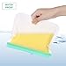 6 Pack FDA Grade Reusable Storage Bags (4 Reusable Sandwich Bags, 2 Reusable Snack bags), Extra Thick PEVA Leakproof Ziplock Freezer Lunch Bags for Food Storage Home Travel Organization