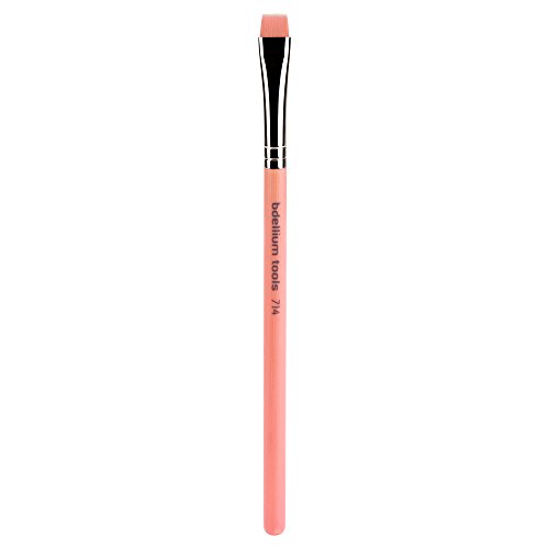 Bdellium Tools Professional Eco-Friendly Makeup Brush Pink Bambu Series - Flat Eye Liner 714