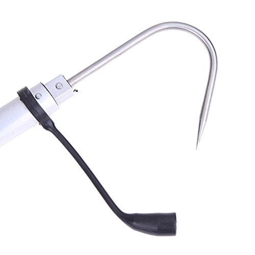 Smartcoco Dopromal Telescopic Stainless Steel Fish Gaff Fishing Spear Hook Telescope Saltwater Boat Hand Gaff